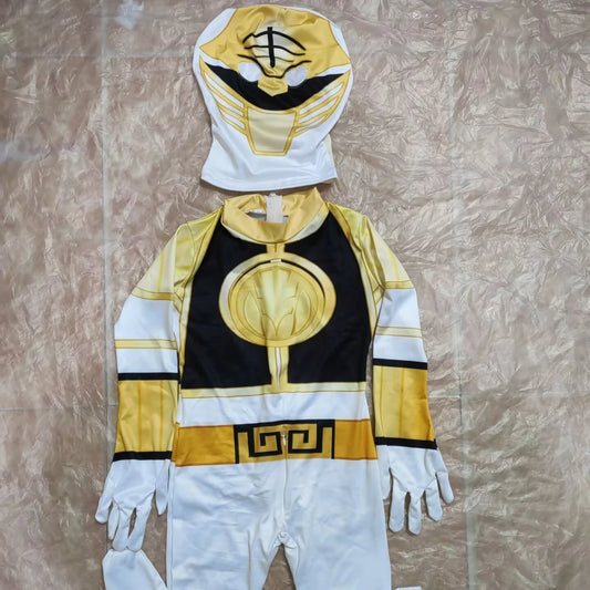 Power Morpher Superhero Samurai Sentai Shinkenger Rangers Cosplay Fantasia Halloween Carnival Costume Mask Suit For Kids Boy