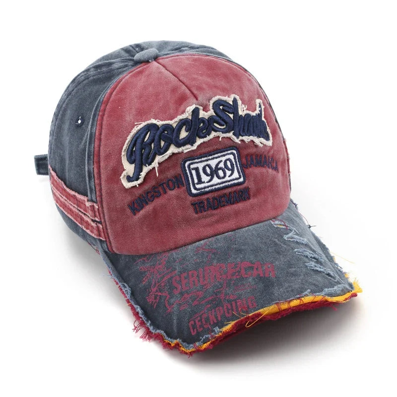 New Big Head Sports Hat Women Versatile Embroidery Contrasting Baseball Cap Men Outdoor Leisure Sunshade Adjustable Hip-hop Hat