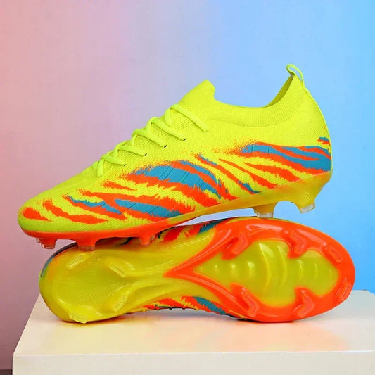 New Men Football Boots Sport Ultralight Non-Slip Outdoor Adult Cleats Match Unisex Soccer Shoes Comfortable Grass High-quality