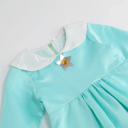 Daisy Girls Princess Dress Cartoon Movie Cosplay Costume Summer Kids Orange Party Outfits 2-10 Years Halloween Fancy Clothes