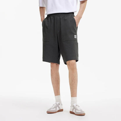 Men Pants Pineapple Texture Lumber Workwear Loose Straight Knit 2026 Summer Casual Style Soft Comfy Daily Top