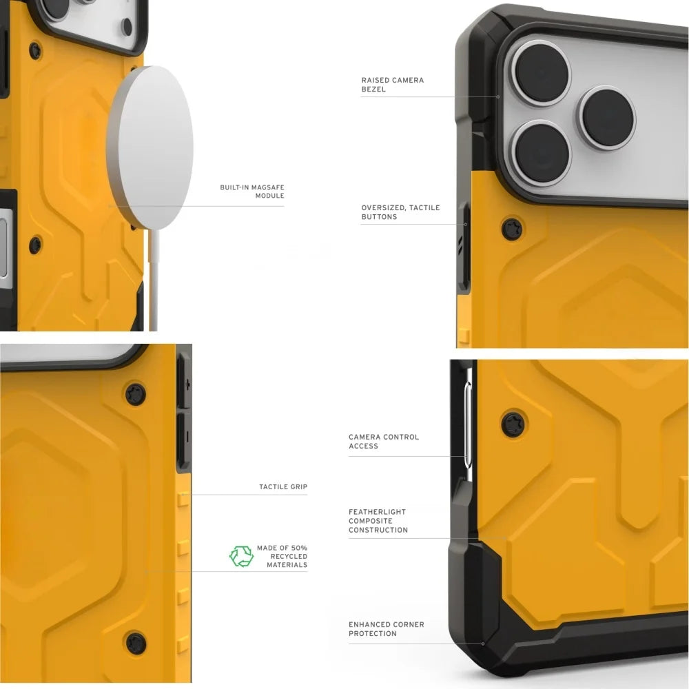 Pathfinder Series Military Heavy Duty Shock Phone Case For Iphone 17 Pro Max,17 Air for MagSafe Magnetic Armor Protective Cover