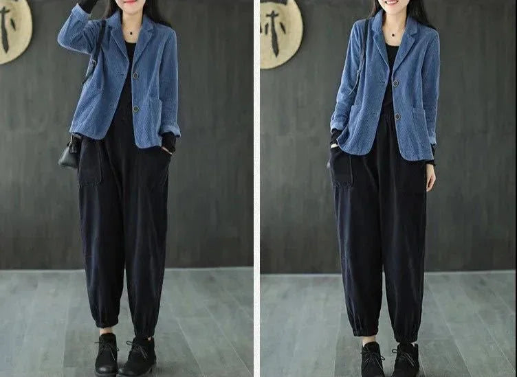 Female Crop Coats and Jackets Solid Long Sleeve On Promotion Women's Short Blazers Korean Fashion Luxury Clothing Sale Outerwear