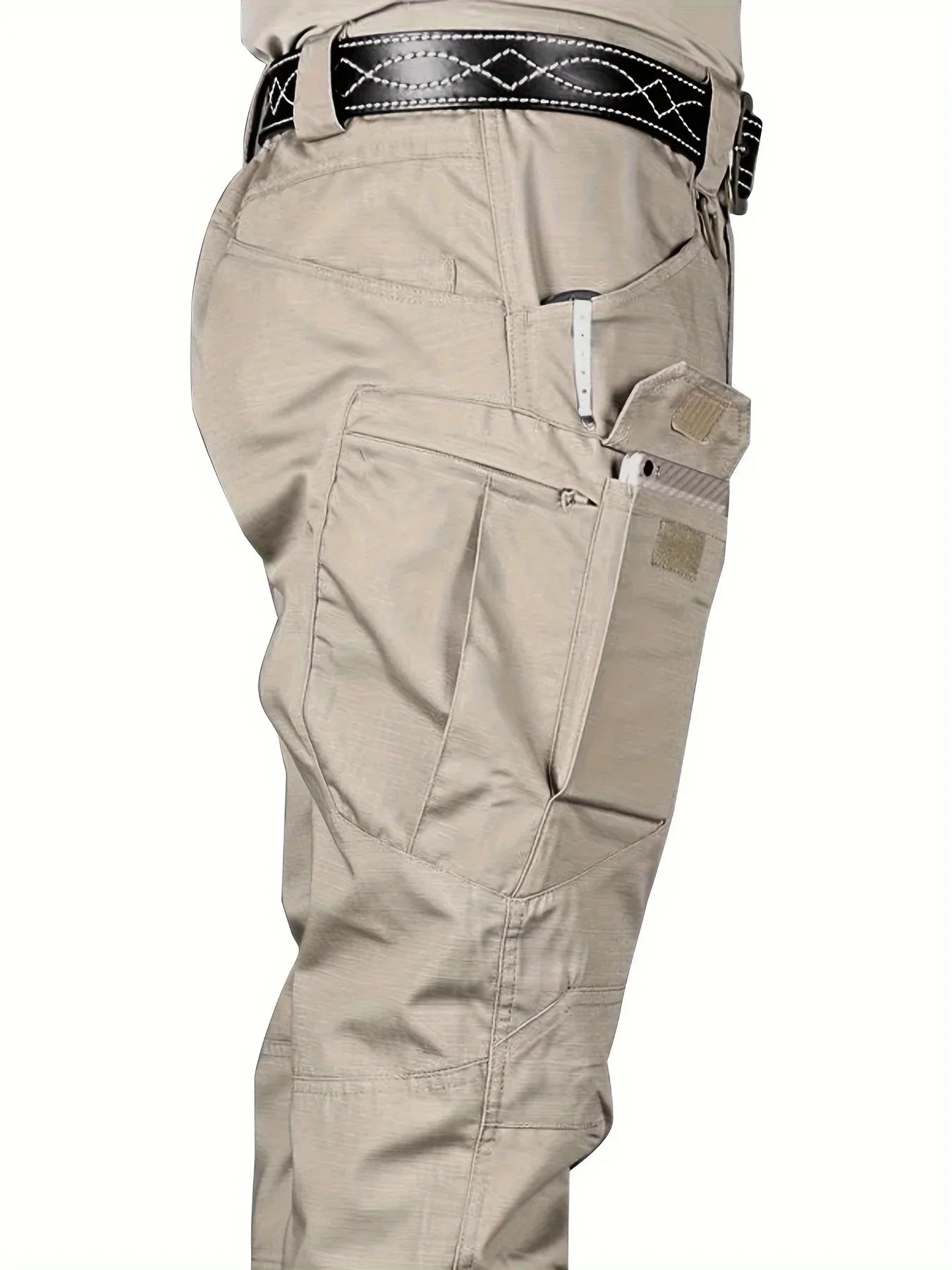 Men's Outdoor Tactical Pants Men Clothing Multi Pocket Outdoor Hunting Clothes Hiking Sweatpants Water-repellent, Wear-resistant