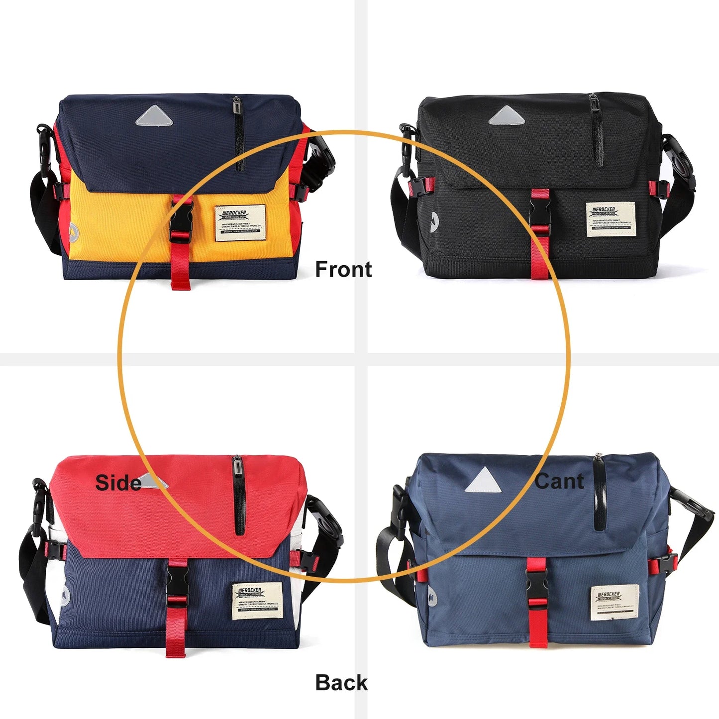 Men's Shoulder Bag Casual Waist Bag Phone Money Chest Bag Messenger Bag Cycling School Fanny Packs Mailman Bags Bolsa Masculina