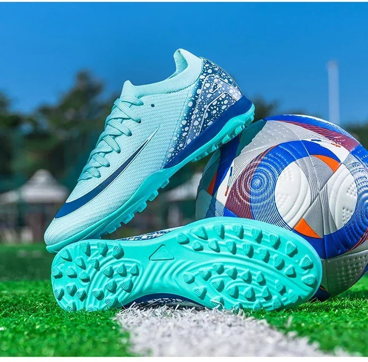 New Men Professional Unisex Soccer Shoes Sport Ultra-light Football Boots Cleats Grass Non-slip Training Match FG/TF