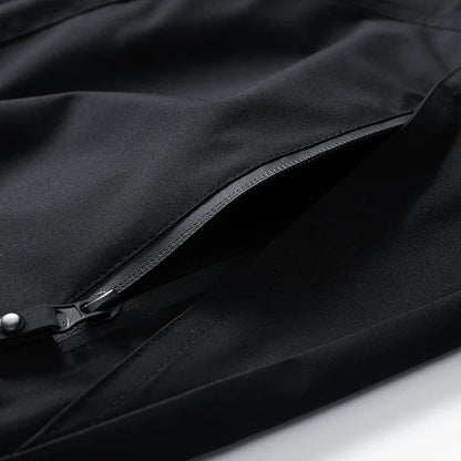 New Waterproof Jacket Men Outdoor Softshell Zip Up Hooded Jacket Windbreaker Hiking Camping Coat Lightweight Spring Autumn Coats