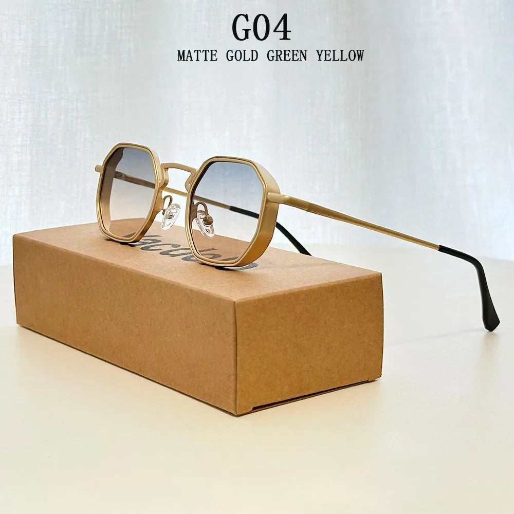 Steampunk Sunglass Men 2025 Square Sunglasses Women Trendy And Fashionable Vintage Fashion Glasses Gafas De Sol Hombre Zonnebril