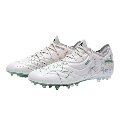 Men's Football Shoes Adult Mg Short Spikes Artificial Turf Training Football Boots Indoor Anti-slip Soccer Shoes