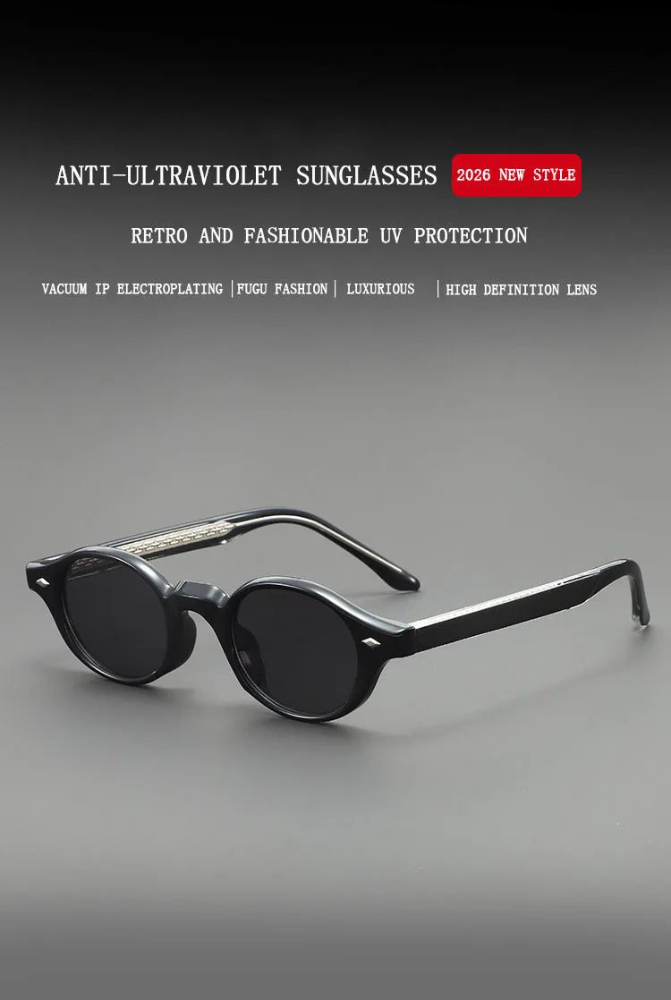 Fashion Oval Sunglasses Women Trendy Luxury Glasses Sunglass Men Luxe Femme Lentes De Sol Mujer Lunette Soleil Femme Zonnebril