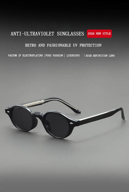 Fashion Oval Sunglasses Women Trendy Luxury Glasses Sunglass Men Luxe Femme Lentes De Sol Mujer Lunette Soleil Femme Zonnebril