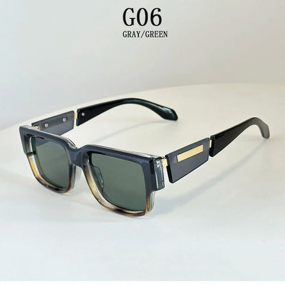 Square Sunglass Men Vintage Luxury Sunglasses Women 2025 Retro Fashion Glasses Vacation Gafas De Sol Hombre Lunette Soleil Femm