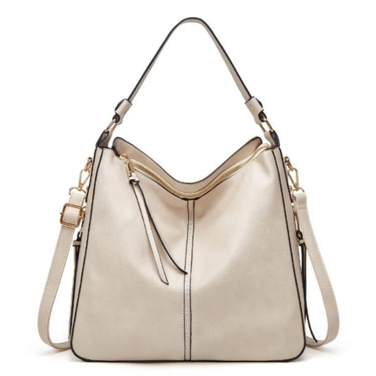 Hobo Bag Leather Women Handbags Female Leisure Shoulder Bags Fashion Purses Vintage Bolsas Large Capacity Tote Bag