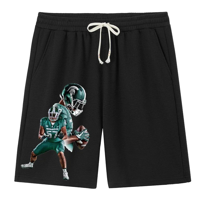 Men's Casual Shorts Plus Size 110-180kg Loose-fit Summer Trendy Sports Short Pants Mid-waist Running Workout Male Clothing 1-7xl