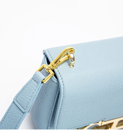 Women's Crossbody Bag Classic Flip Small Square Bag PU Classic Business Commuter Crossbody Bag