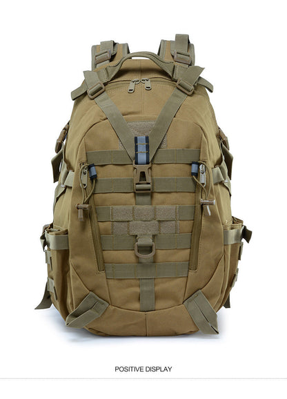 40L Tactical Backpack for Men Camping Hiking Backpacks Reflective Outdoor Travel Bags Survival Molle Climbing Rucksack Bag