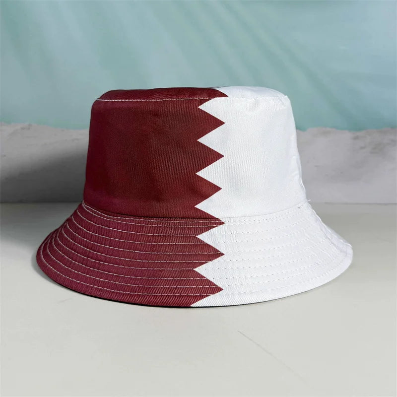2026 Countries National Flag Bucket Hat Men Women Football Fan Party Football Cup Reversible Sun Hat Soccer Fans Fisherman Hat