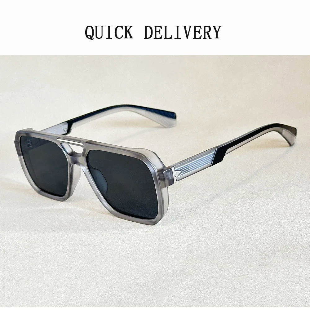 Square Sunglass Men Vacation Fashion Glasses Vintage Sunglasses Women 2025 Gafas De Sol Hombre Lunette Soleil Femme Dropshipping