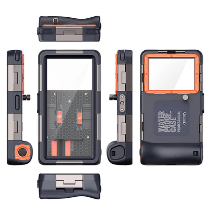 Newly upgraded multicolor IP68 standard 15M/50ft diving/swimming photography professional diving waterproof Phone Case