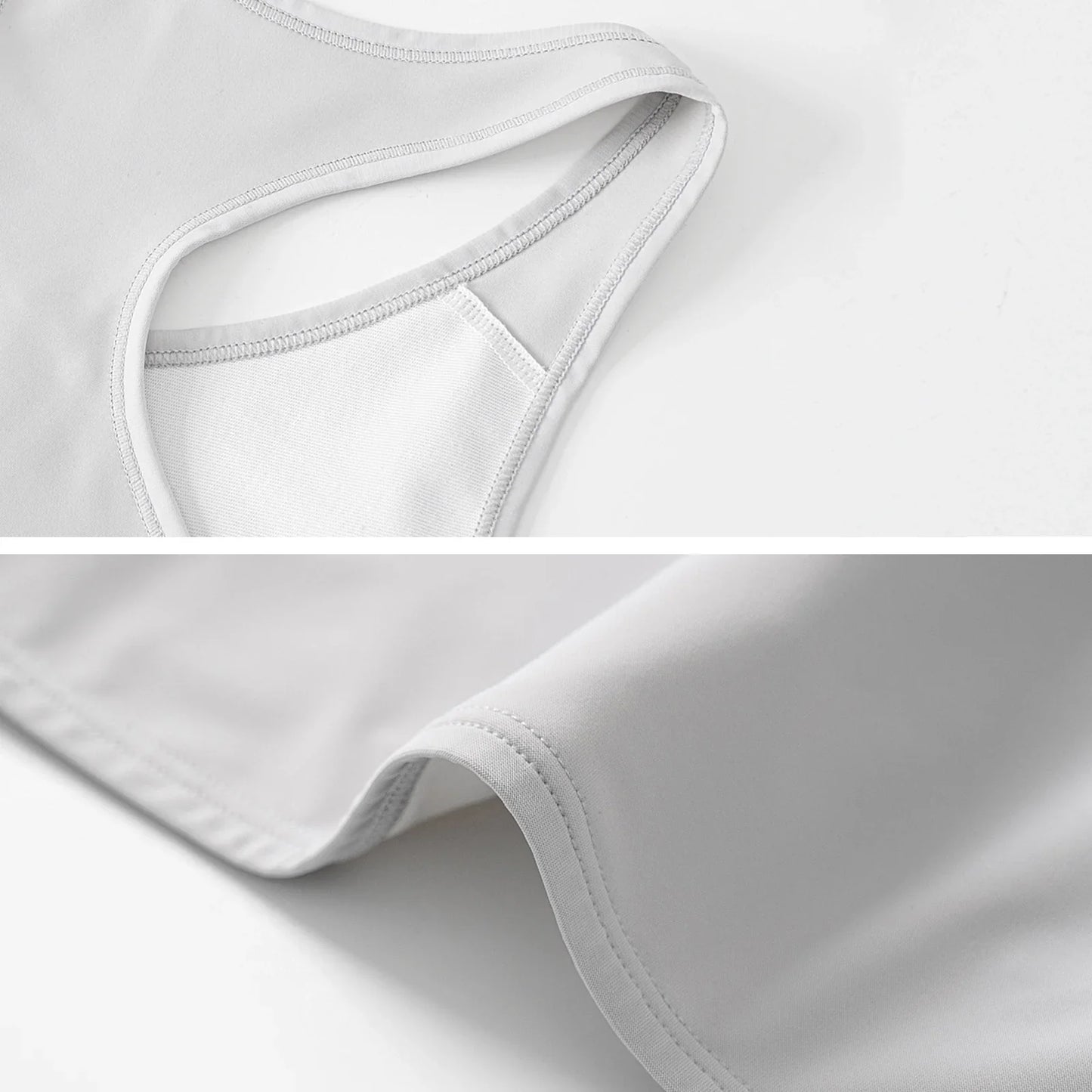 Transgender FTM Breathable Half Chest Binder Tank Top
