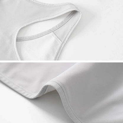 Transgender FTM Breathable Half Chest Binder Tank Top