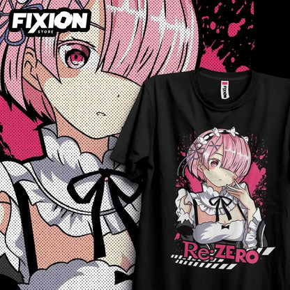 Re Life in A Different World From Zero Peripherals Graphic Print T-shirt Men Women Crewneck Cotton Harajuku Oversize Fashion Tee