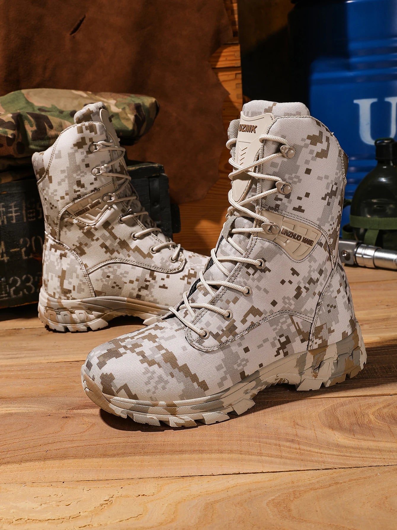 New Men Tactical Boot Combat Anti-Slip Brand Unisex Breathable Special Force Size Plus Army Boots Male Military Motorcycle Shoe