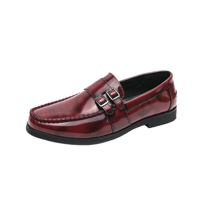 Business men's loafers Comfortable flat bottomed Elegant gentleman style Daily work Outdoor leisure street 38-46 leather shoes