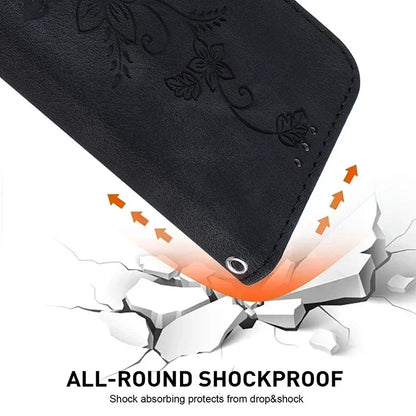 Leather Phone Case For iphone 15 14 13 12 11 Pro Max XS XR 7 6 6 6s Plus SE SE3 se4 2024 Wallet Lanyard Cover
