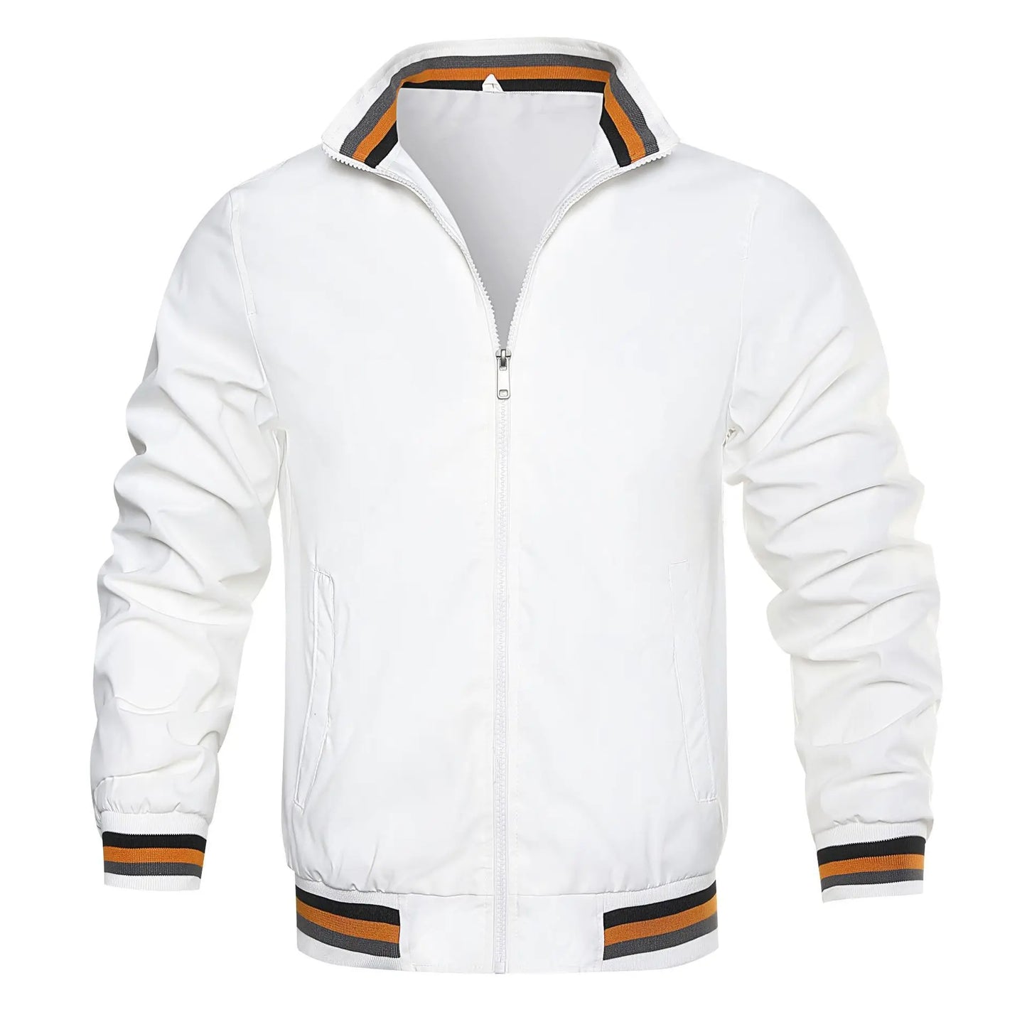 2024 Spring Summer Bomber Jacket Men Black Casual Slim Fit Baseball Mens Jackets New Autumn Fashion High Quality Jackets for Men