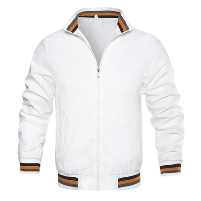 2024 Spring Summer Bomber Jacket Men Black Casual Slim Fit Baseball Mens Jackets New Autumn Fashion High Quality Jackets for Men