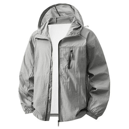 Women's Men's Sun Protective Jackets Camping Mountaineering Hiking Outdoor Sports Windbreaker Summer Lightweight Coat