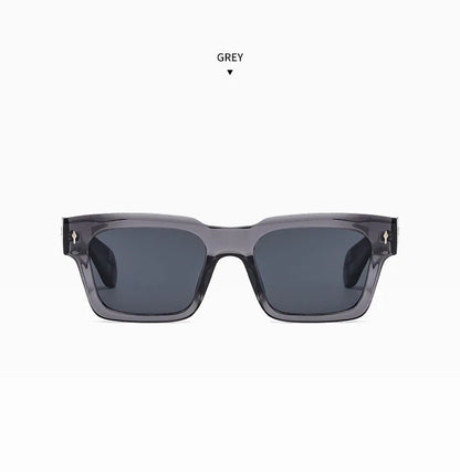 Vintage Square Sunglass Men Vacation Fashion Glasses Retro Sunglasses Women Trendy Fashion Glasses Gafas De Sol Hombre Zonnebril