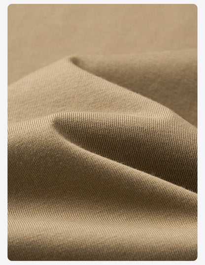 2026 Summer New 240gsm Cool  Feeling Sorona Fabric T-shirts Men Oversize Raglan Sleeve Athletic Sports Gym Workout Tops