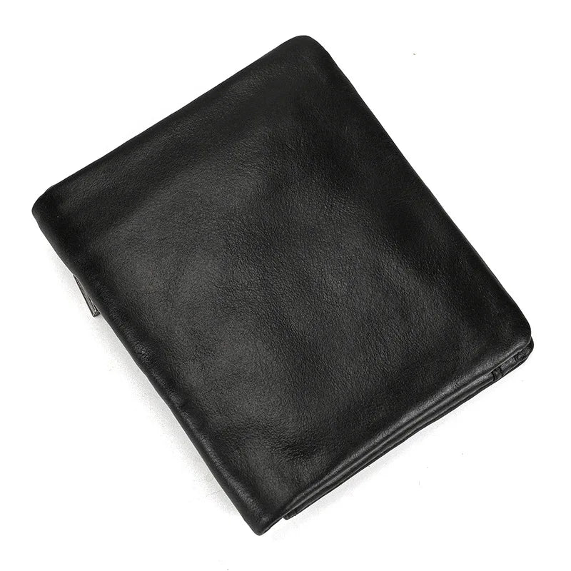 Men Card Holder Geestock Men's Wallet Rfid Credit Card ID Short Wallet Fashion Multi Card Retro Cowhide Coin Purse Casual wallet