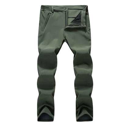 Winter Slim Men Outdoor Camping Pants Hiking Trousers Women Travel Thickening Warmth Retention Trekking Ride Sportswear