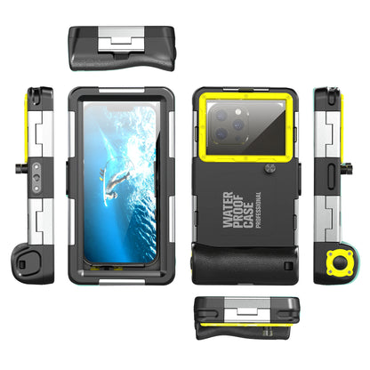 Newly upgraded multicolor IP68 standard 15M/50ft diving/swimming photography professional diving waterproof Phone Case