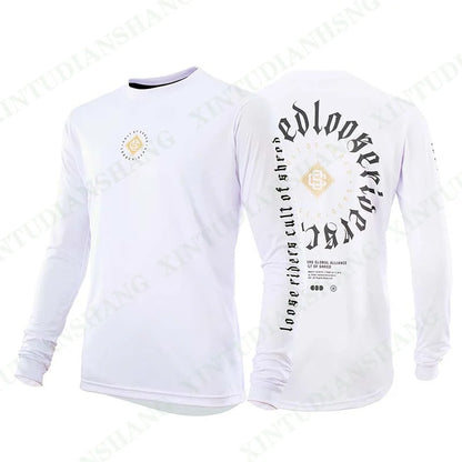2023 Loose Rider Mens Long Sleeve Jersey BMX Enduro Downhill Jerseys MTB Mountain Bike Shirts Off Road DH Motorcycle Jersey