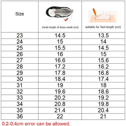 Girls Party Shoes Elegant Rhinestone Fashion Children's Leather Shoes Versatile Sweet Kids Princess Wedding Dress Flats Sandals