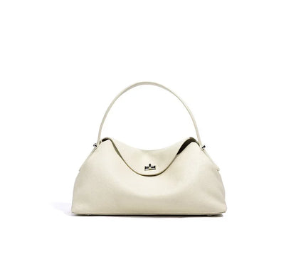 Genuine Grade Cow Leather Fashion Women's Black Handbag Luxury Deisgner Cowhide Shoulder Crossbody Female Bag Beige Coffe Brown