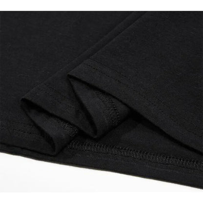 Summer Casual Men's High-quality T-shirt Cotton Blend Funny Design Print Loose O-neck T Shirt for Men Short Sleeve Male Top Tees