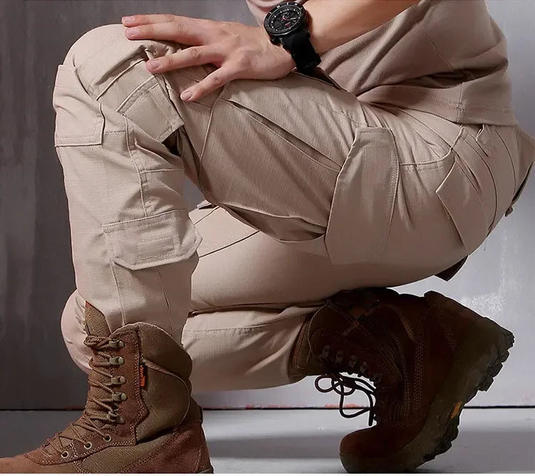 Tactical Pants Hunting Cargo Pants Men Knee Pad Training outdoors Camouflage Clothes Hunter Field Hiking Trouser Woodland