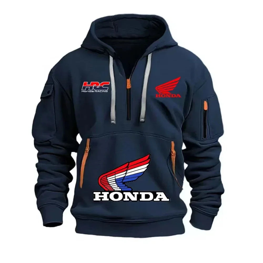 Wing Logo Men's Half-Zip Hoodie Spring/Autumn Men's Sportswear 2026 New Women's Sportswear Hoodie