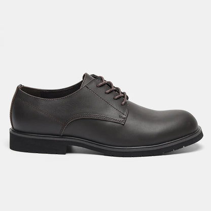 Genuine Leather Men Derby Shoes Thick Sole Men Casual shoes Men Leather Shoes