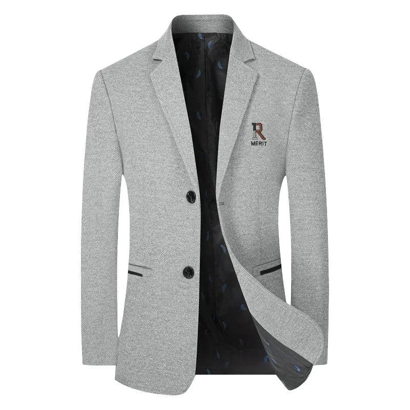 Brand 2026 Spring Business Blazer for Men Solid Autumn Casual Men's Jacket Blazer Fashion Single Breasted Suits Mens
