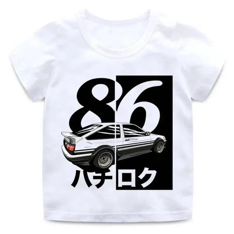Initial D T Shirt Japanese Anime Graphic Funny Harajuku Manga T Shirt Fashion Casual Short Sleeve Plus Size T Shirt Women