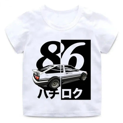 Initial D T Shirt Japanese Anime Graphic Funny Harajuku Manga T Shirt Fashion Casual Short Sleeve Plus Size T Shirt Women