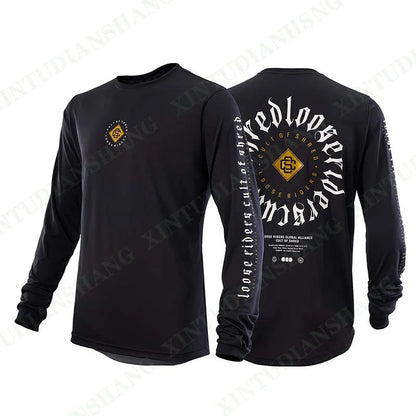 2023 Loose Rider Mens Long Sleeve Jersey BMX Enduro Downhill Jerseys MTB Mountain Bike Shirts Off Road DH Motorcycle Jersey