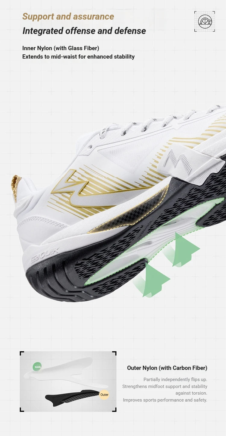 PRO V2 Badminton Shoes Unisex Mesh Breathable Shock-Absorbing Wear-resistant Professional Sneakers 672624401