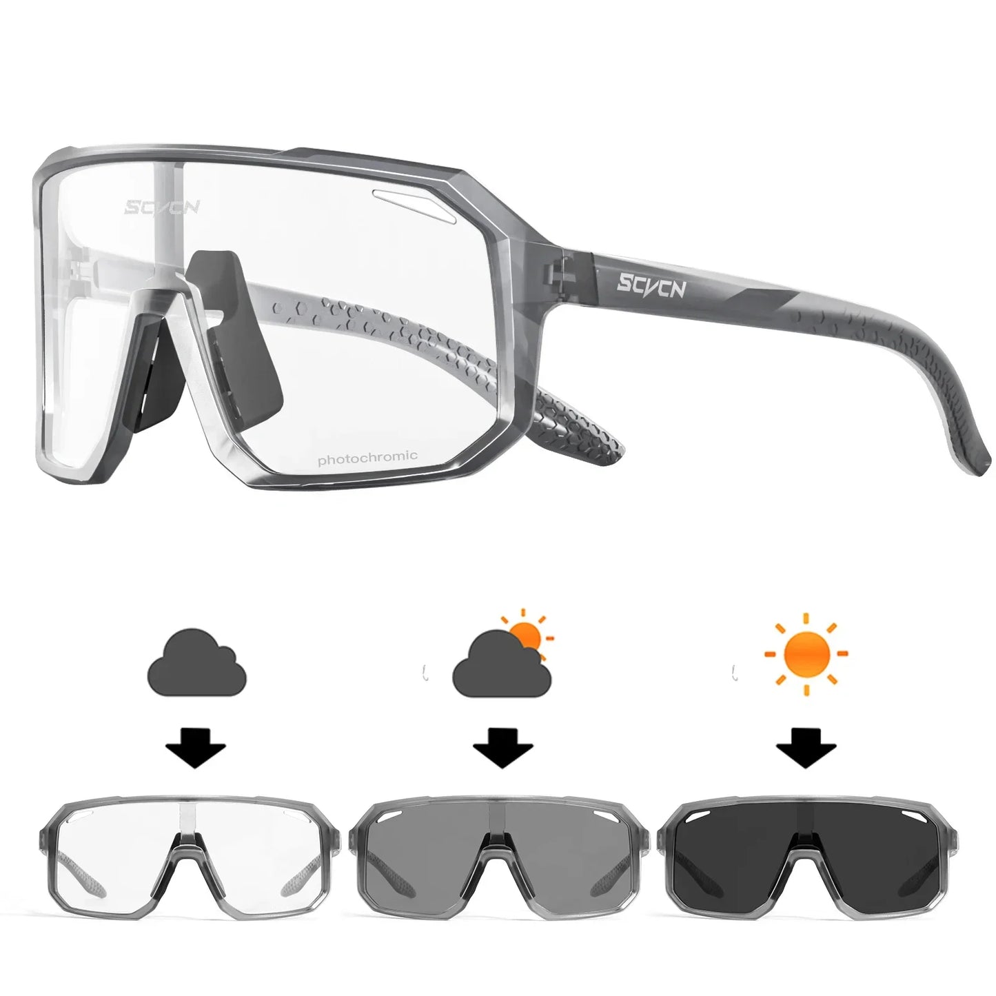New Sports Men UV400 Cycling Glasses Bike Sunglasses Outdoor Eyewear  MTB Bicycle Women Riding Hiking Goggles